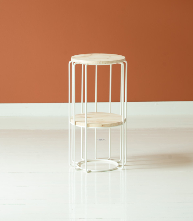 Ilma pilaritaso 70 cm valkoinen/koivu